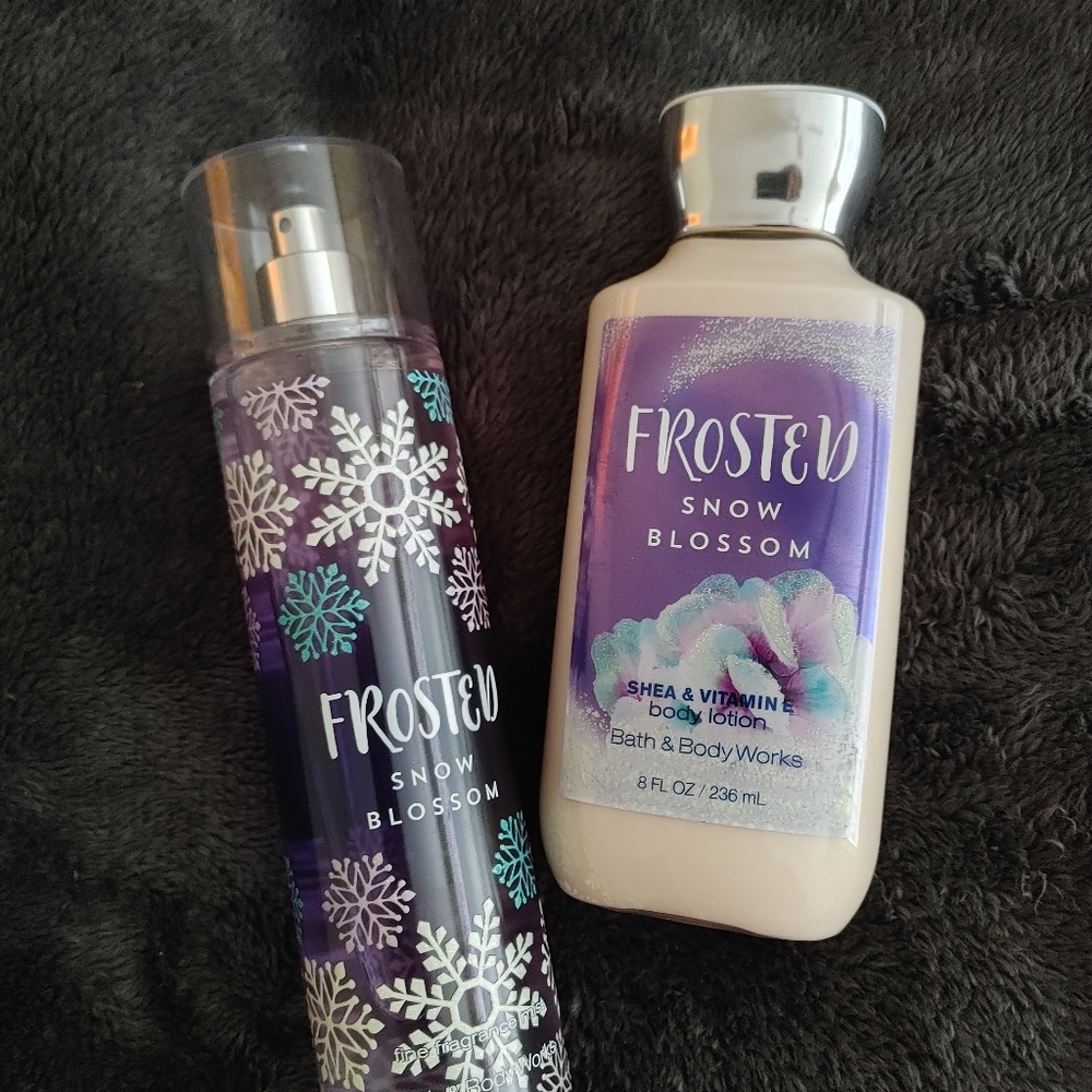 Bath and Body Works Lotion/Spray Set